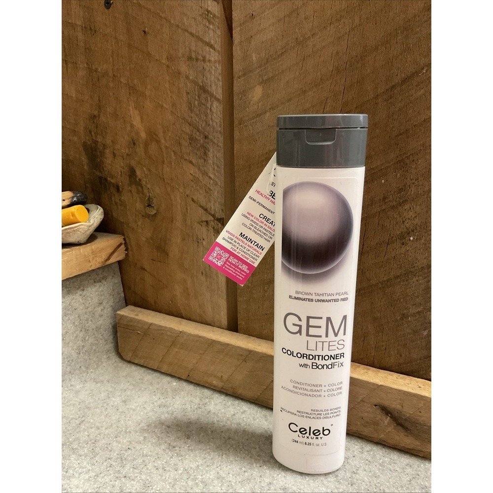 Celeb Luxury GEM LITES Colorditioner with BondFix 8.25oz (Choose Yours)